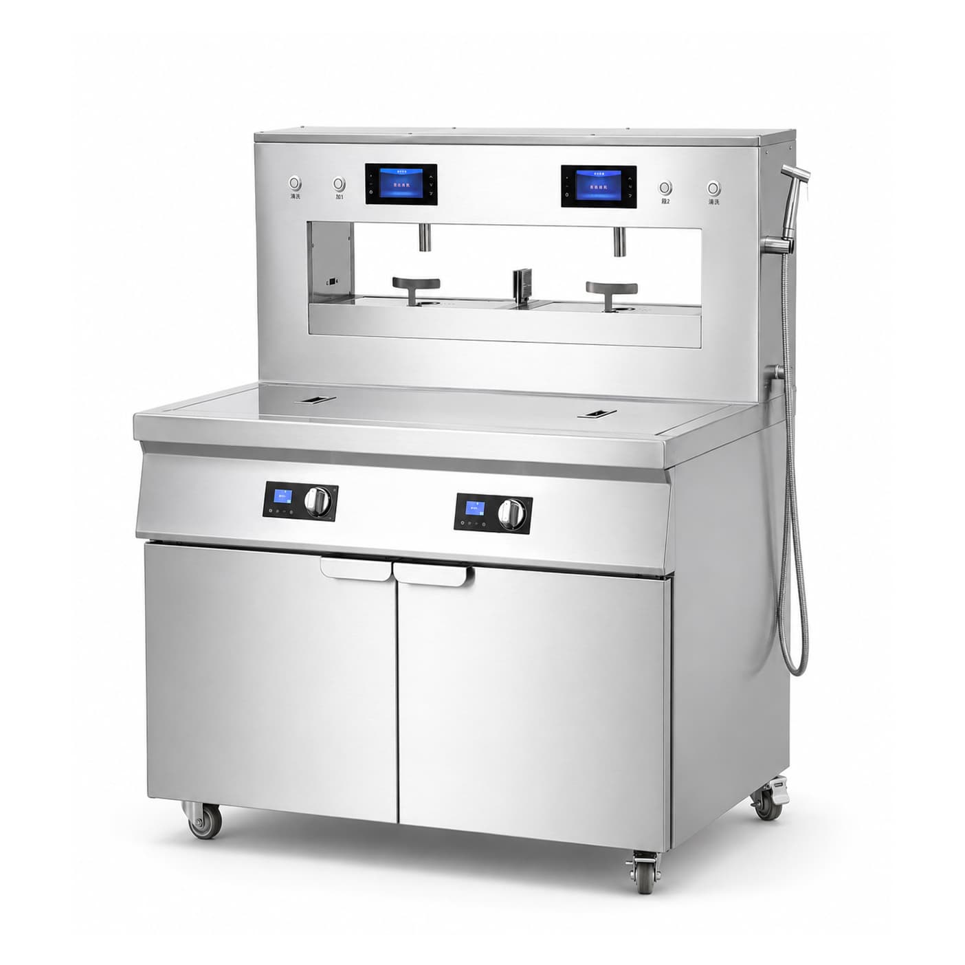 Infrared Sensor Double-Head Soup Dispenser
